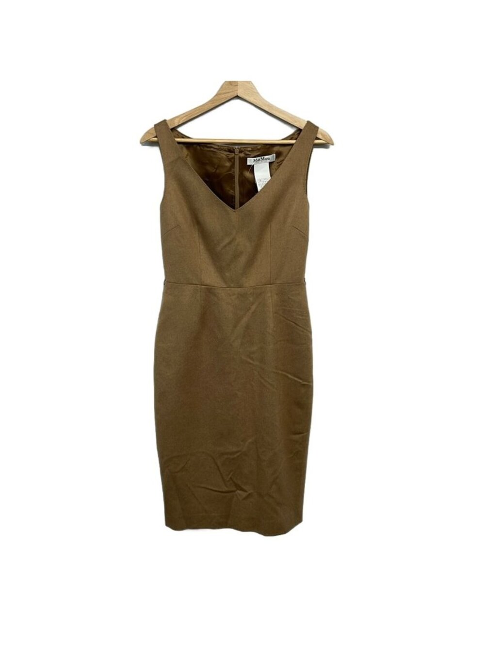 Max Mara Dress S Beige 38